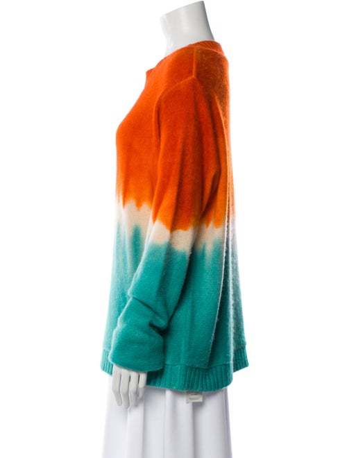 The Elder Statesman Cashmere Tie-Dye Print Sweater