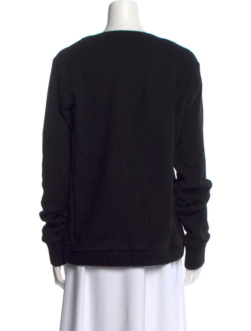 The Elder Statesman Cashmere Graphic Print Sweater