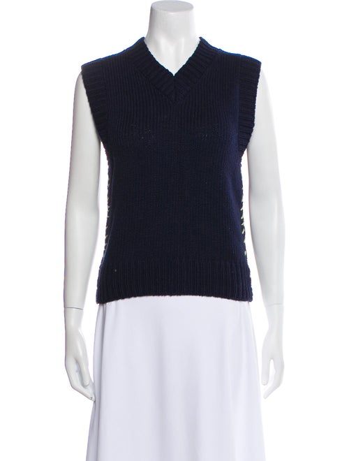 The Elder Statesman V-Neck Sweater