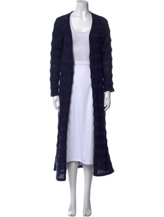 The Elder Statesman Cashmere Open Front Sweater