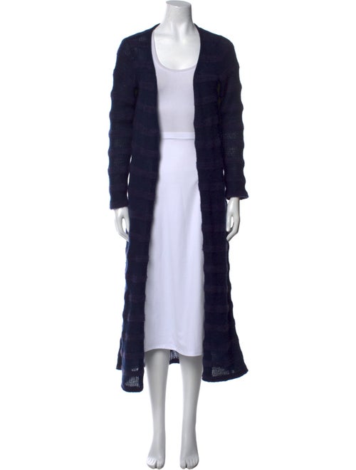 The Elder Statesman Cashmere Open Front Sweater