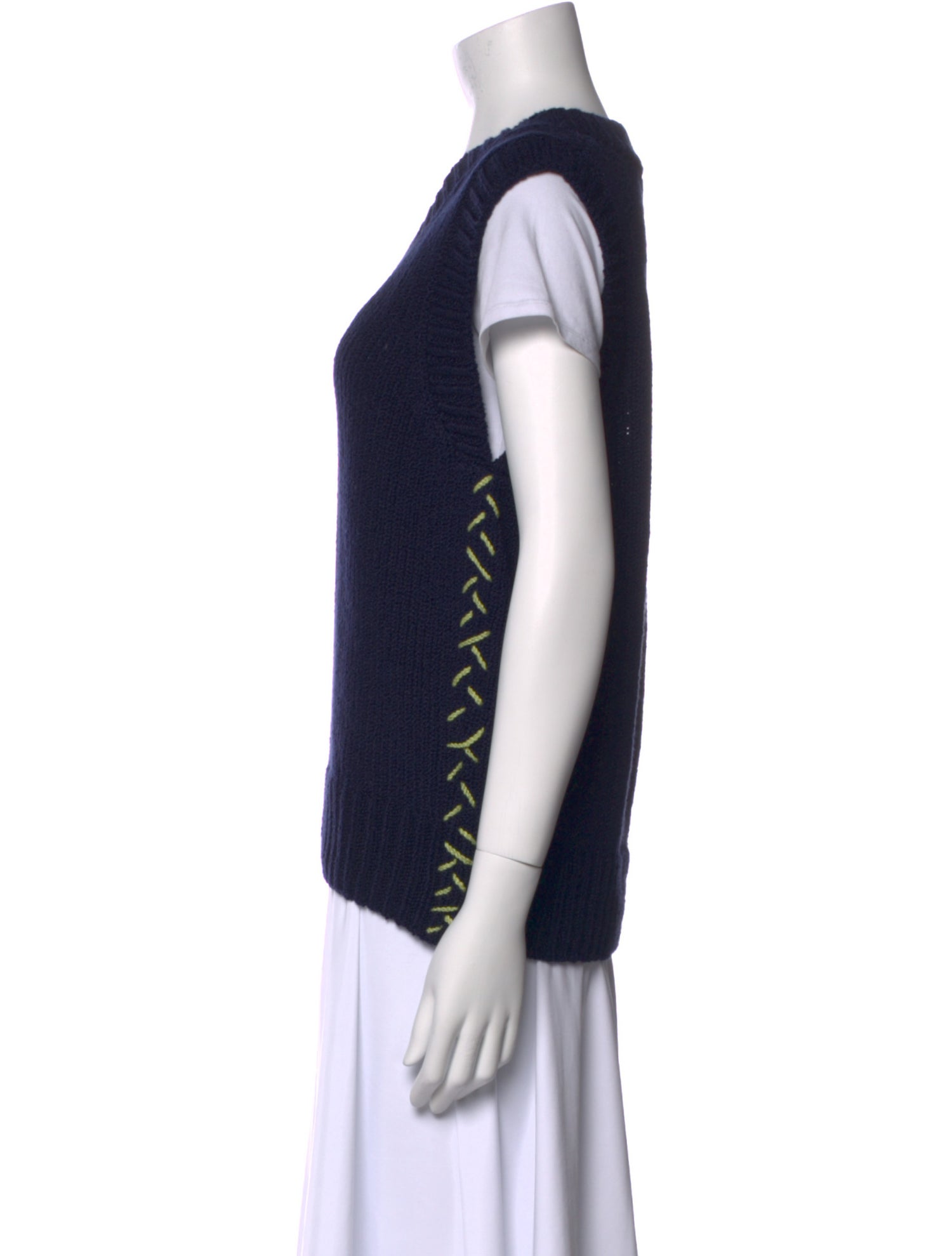 The Elder Statesman V-Neck Sweater