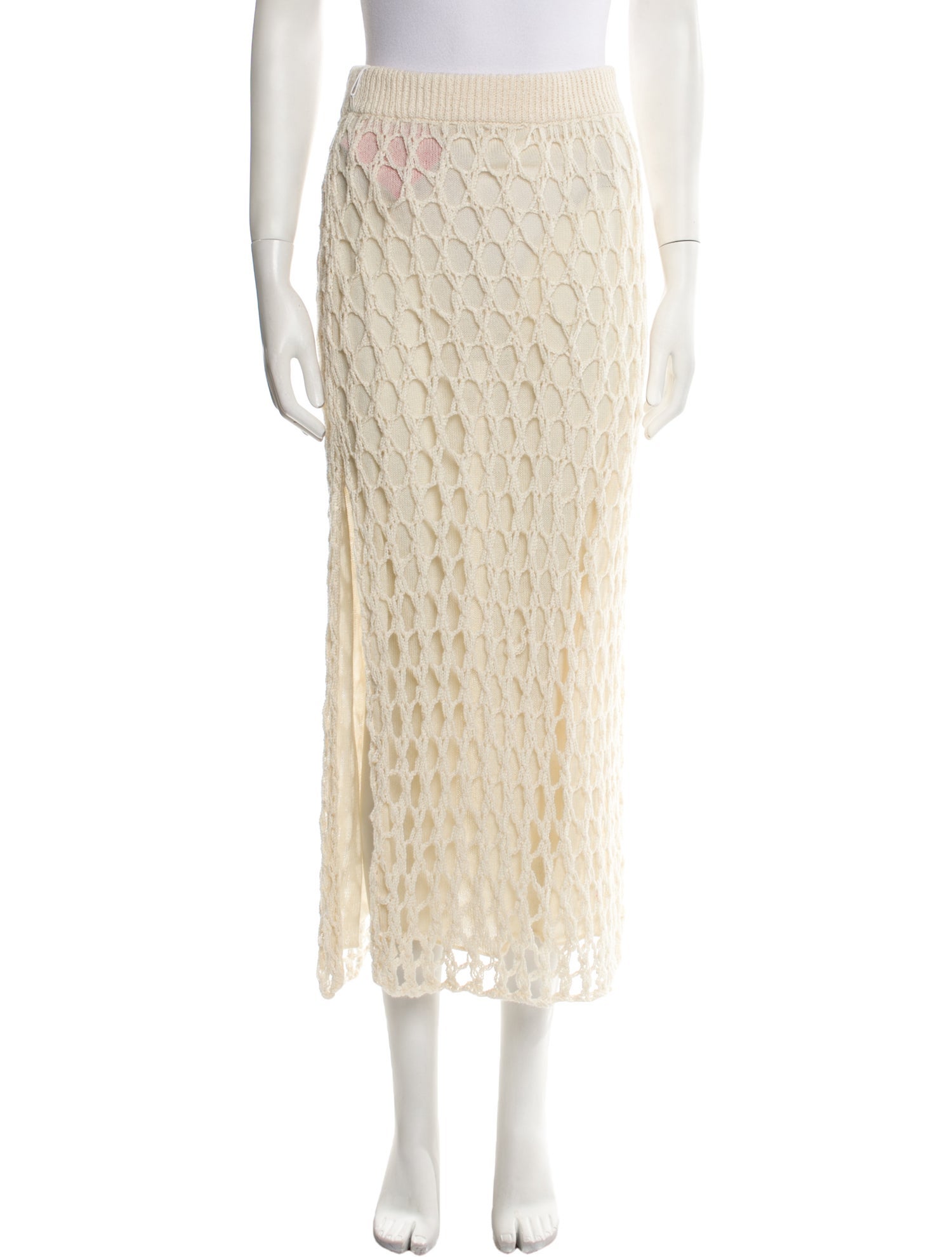 The Elder Statesman Midi Length Skirt