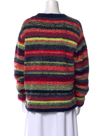 The Elder Statesman Merino Wool Striped Sweater