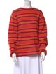 The Elder Statesman Cashmere Striped Sweater