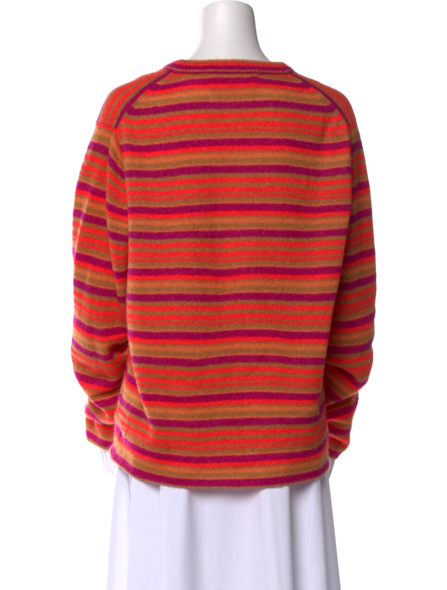 The Elder Statesman Cashmere Striped Sweater