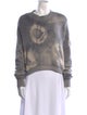 The Elder Statesman Cashmere Tie-Dye Print Sweater