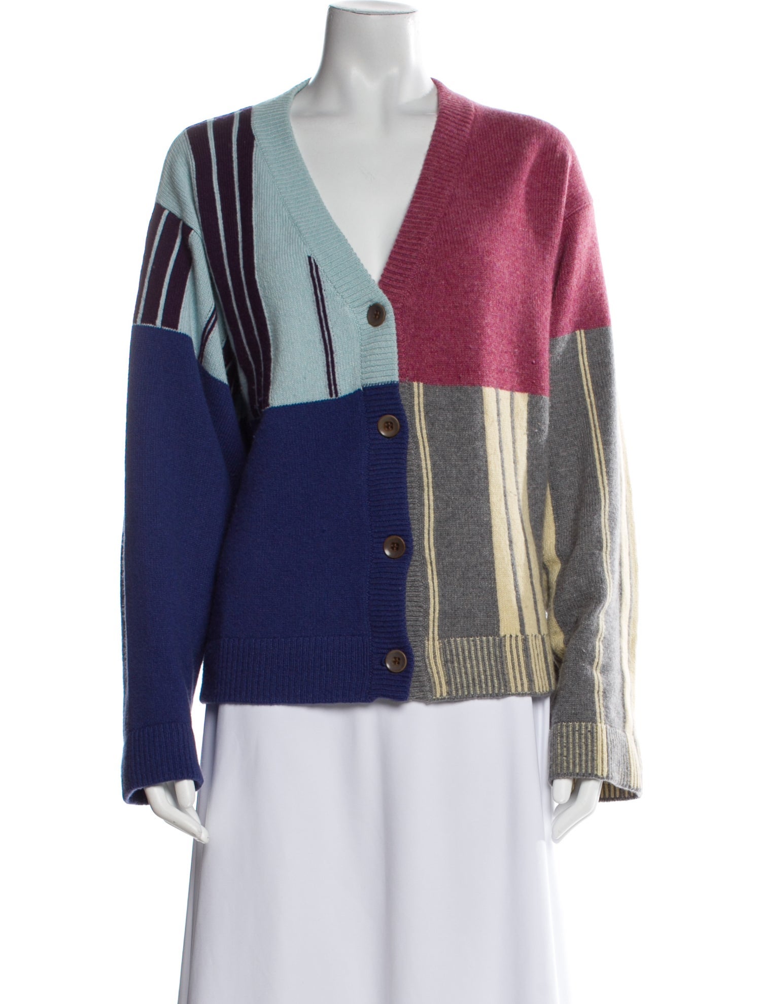 The Elder Statesman Cashmere Printed Sweater