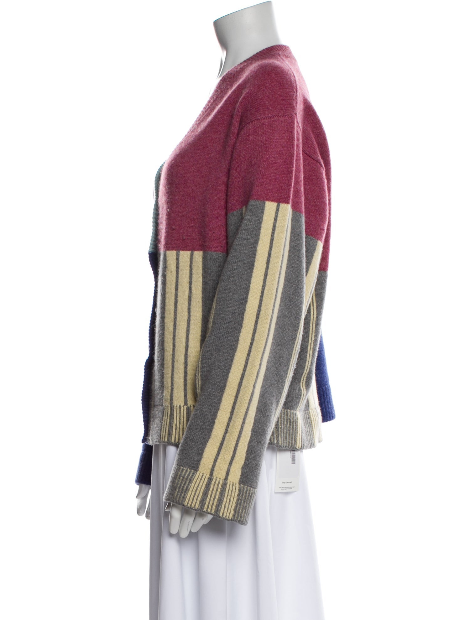 The Elder Statesman Cashmere Printed Sweater