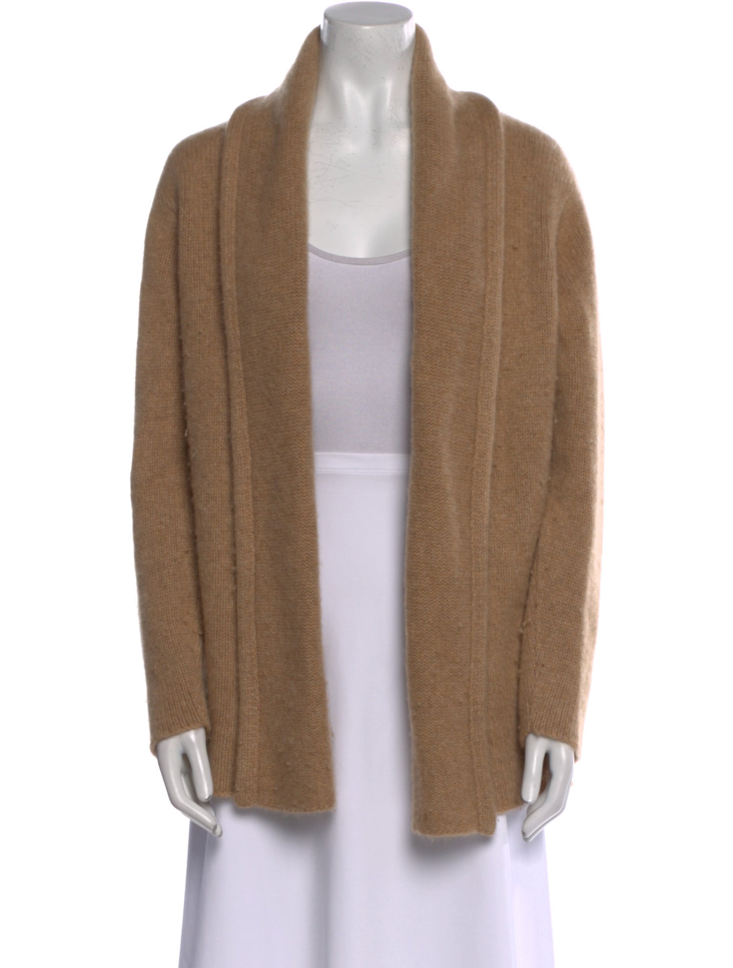 The Elder Statesman Cashmere Open Front Sweater