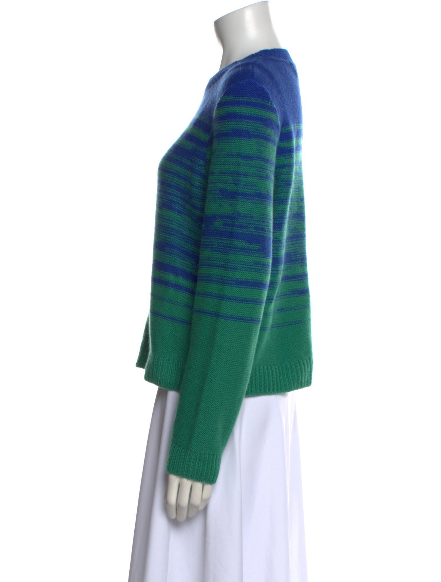 The Elder Statesman Cashmere Striped Sweater