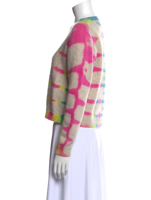 The Elder Statesman Cashmere Tie-Dye Print Sweater