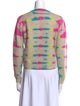 The Elder Statesman Cashmere Tie-Dye Print Sweater