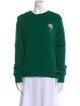 The Elder Statesman Cashmere Graphic Print Sweater