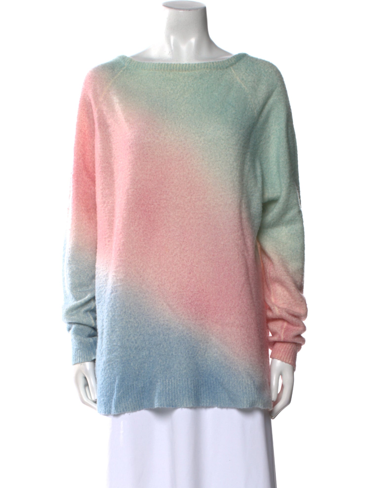 The Elder Statesman Cashmere Scoop Neck Sweater