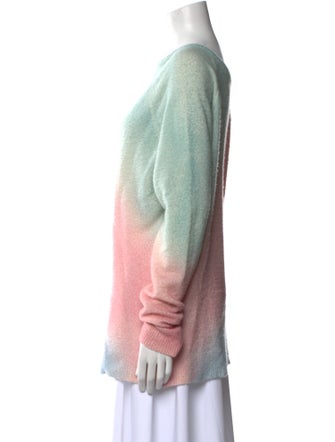 The Elder Statesman Cashmere Scoop Neck Sweater