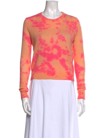 The Elder Statesman Cashmere Printed Sweater