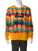 The Elder Statesman Cashmere Tie-Dye Print Pullover
