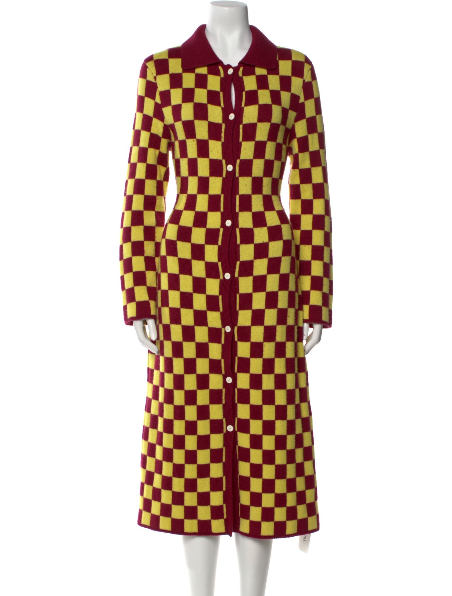 The Elder Statesman Wool Long Dress