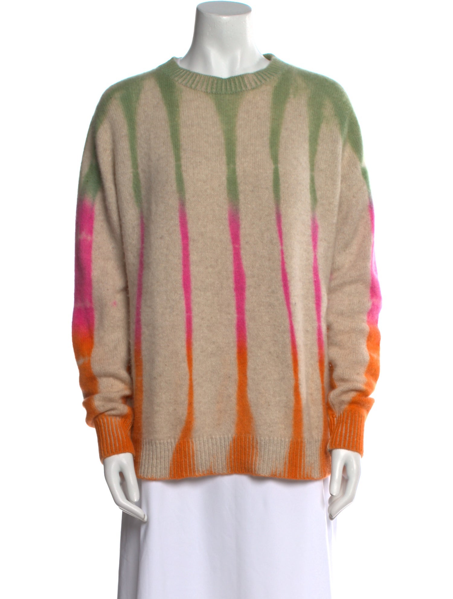 The Elder Statesman Cashmere Striped Sweater