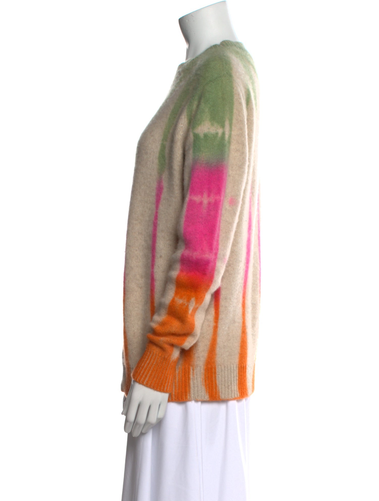 The Elder Statesman Cashmere Striped Sweater