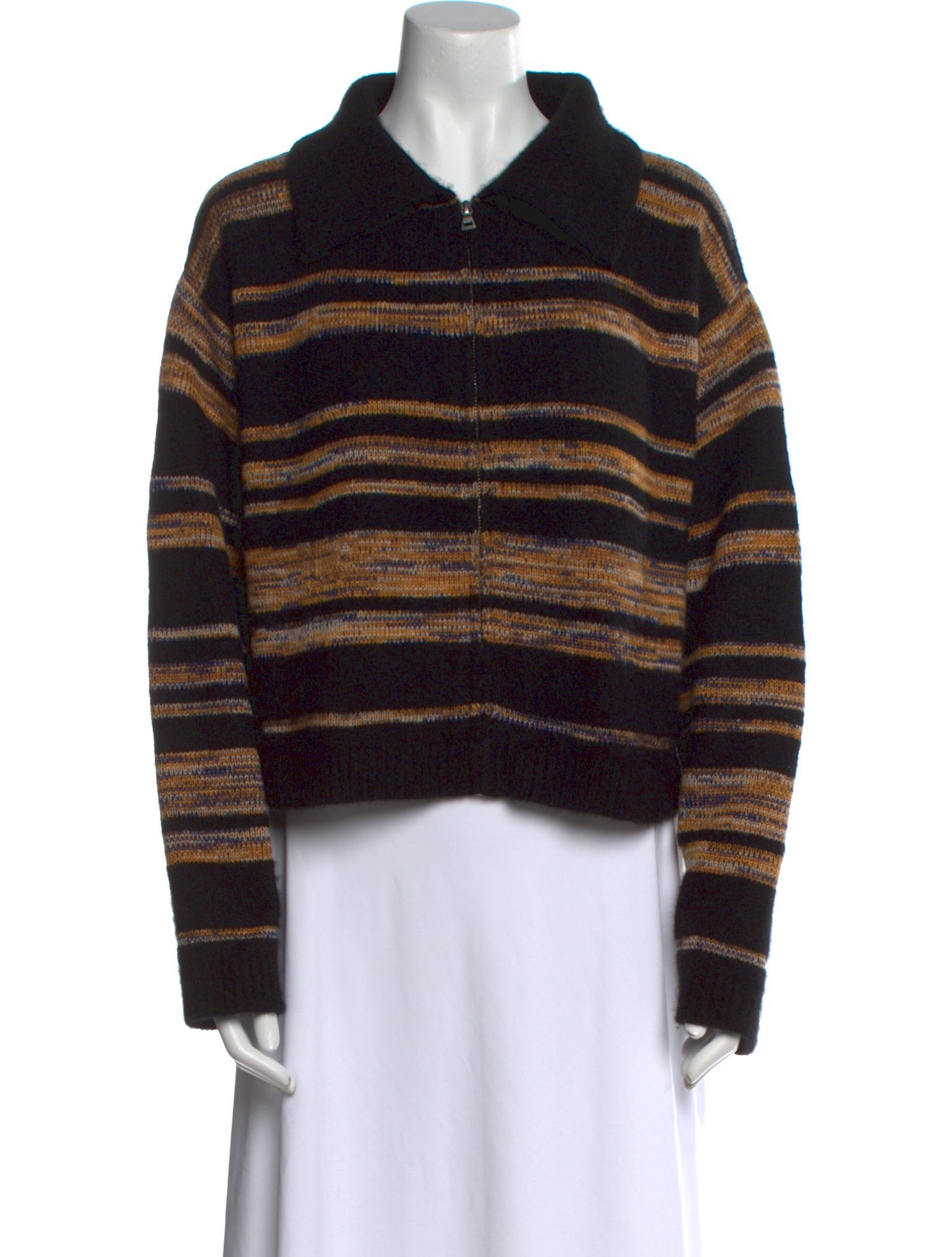 The Elder Statesman Cashmere Striped Sweater