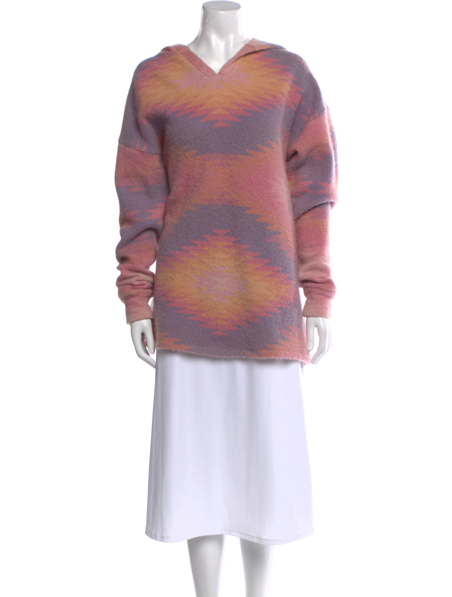 The Elder Statesman Cashmere Striped Sweater