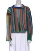 The Elder Statesman Cashmere Striped Sweater