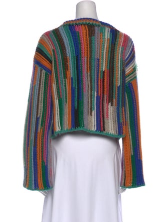The Elder Statesman Cashmere Striped Sweater