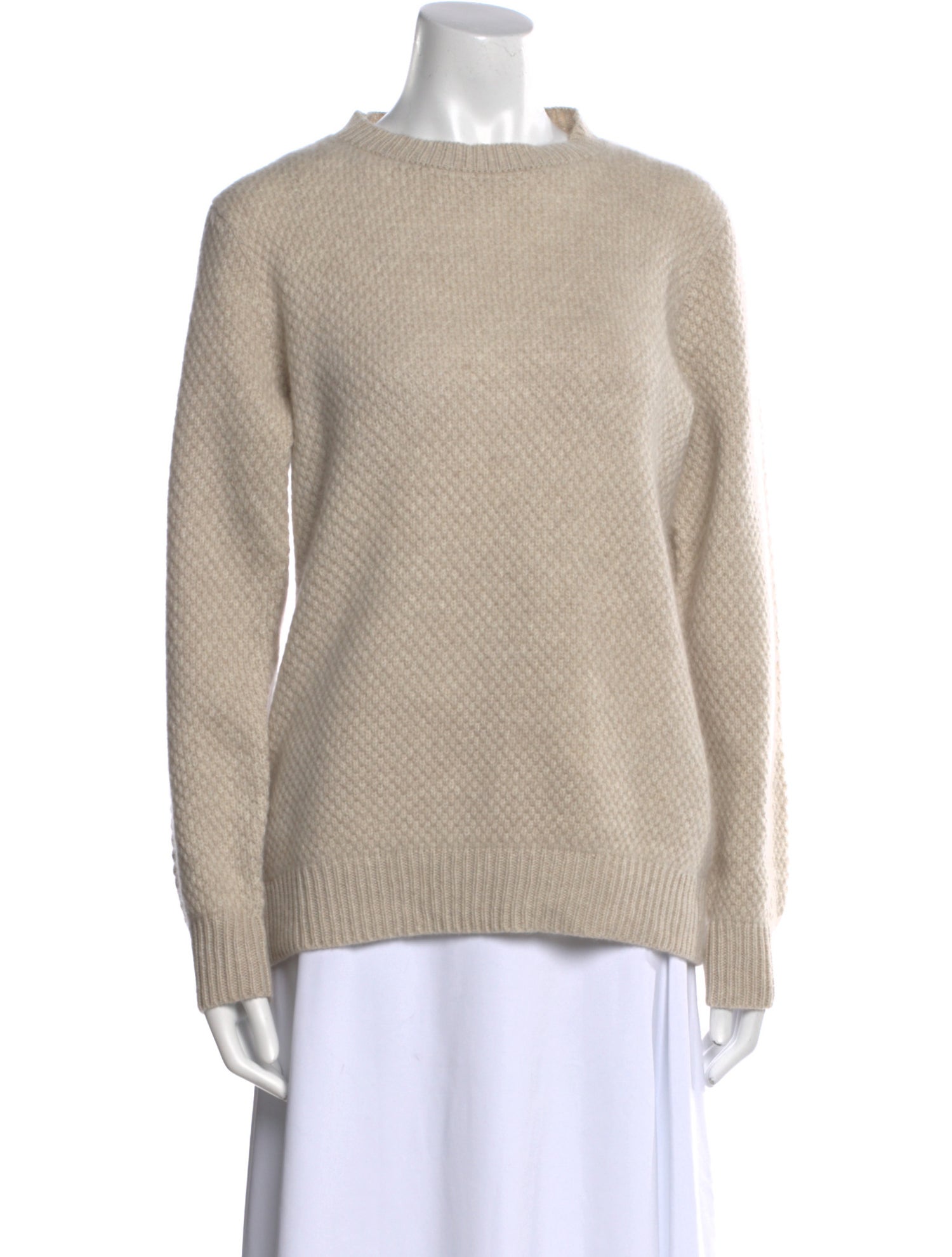 The Elder Statesman Cashmere Mock Neck Sweater