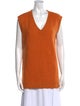 The Elder Statesman Cashmere V-Neck Top