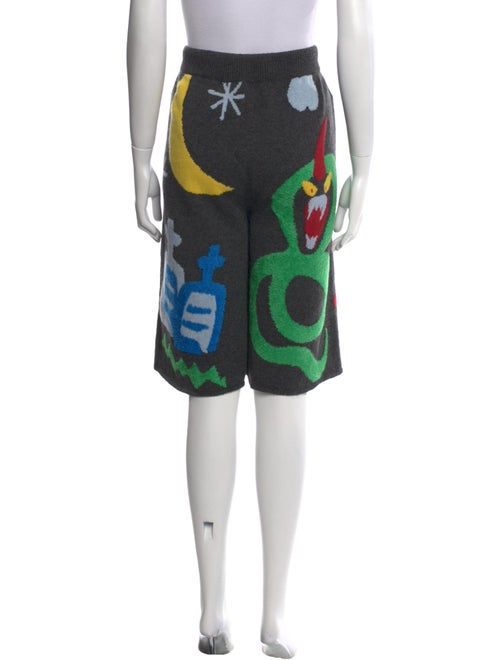 The Elder Statesman Printed Wide Leg Pants