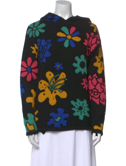 The Elder Statesman Cashmere Printed Sweater