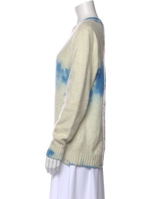 The Elder Statesman Cashmere Tie-Dye Print Sweater
