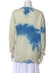 The Elder Statesman Cashmere Tie-Dye Print Sweater
