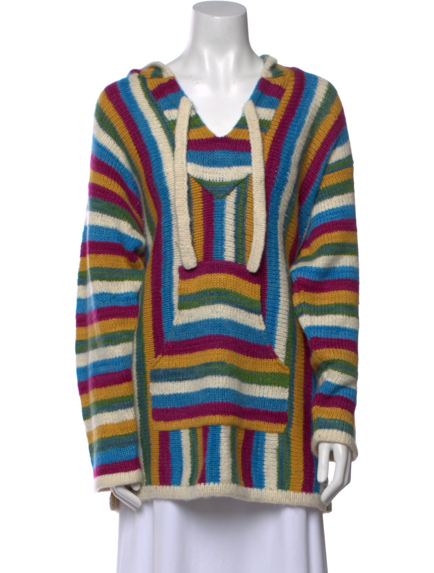 The Elder Statesman Cashmere Striped Sweater