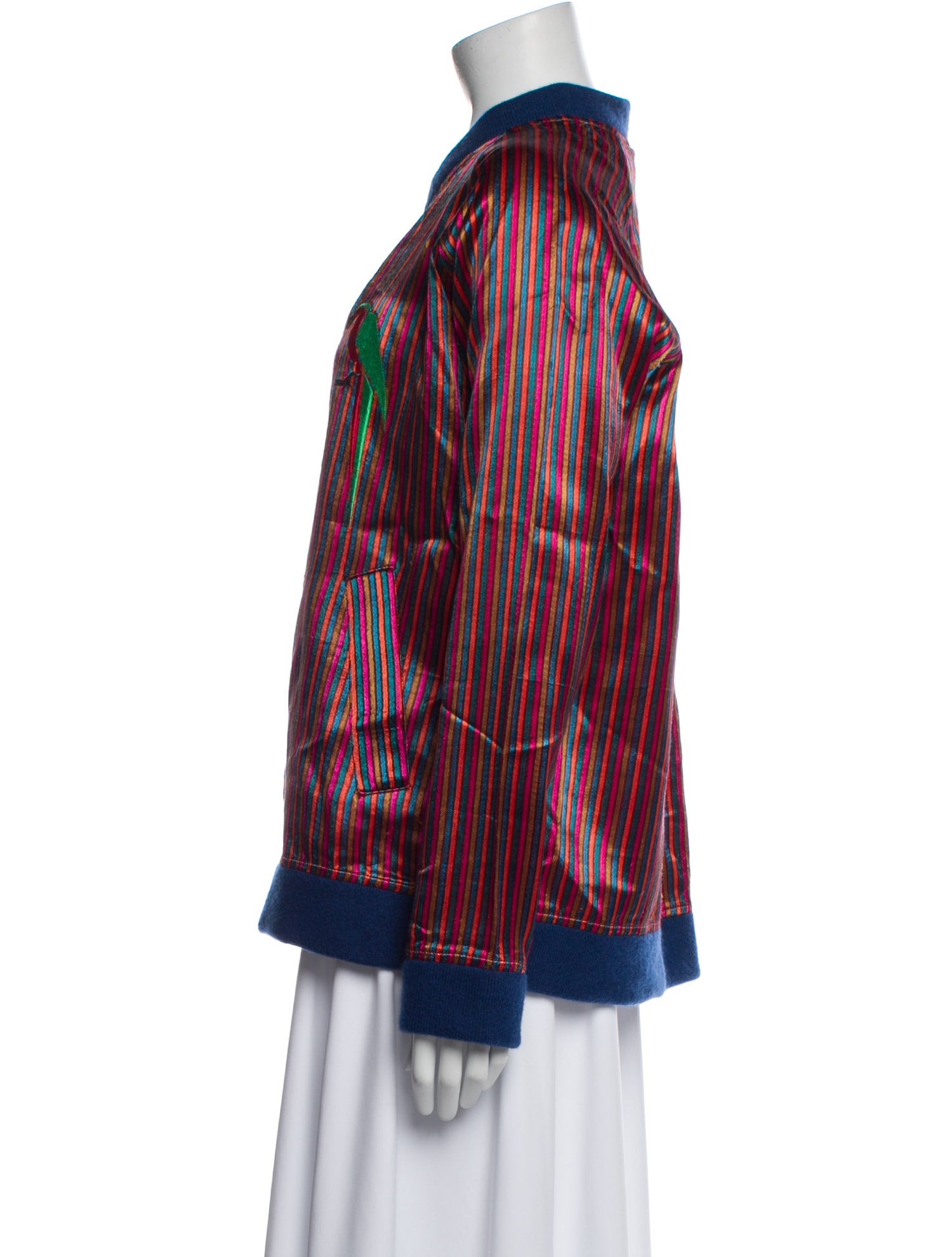 The Elder Statesman Plaid Print Jacket