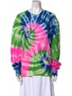 The Elder Statesman Cashmere Tie-Dye Print Sweater