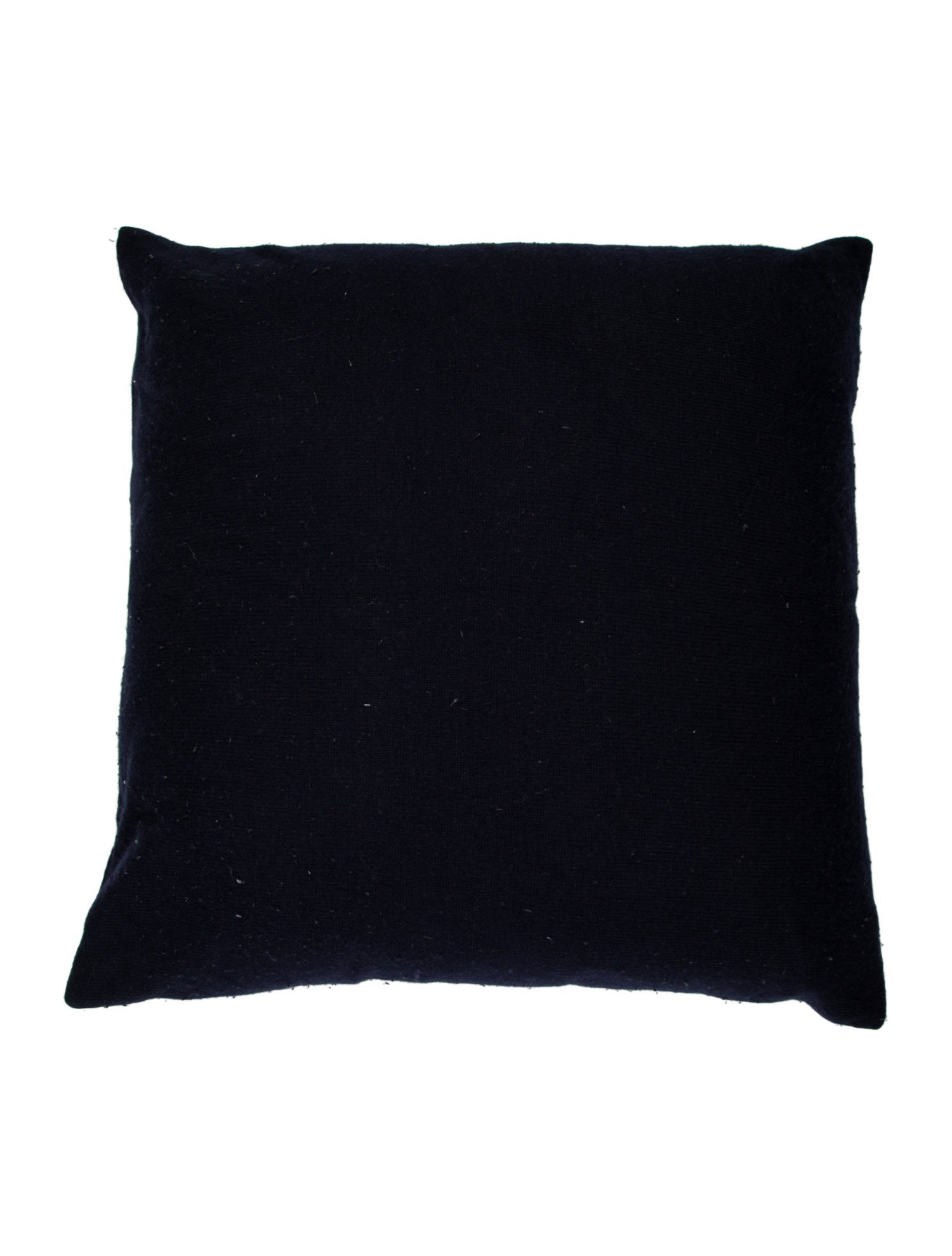 The Elder Statesman Cashmere Knit Throw Pillow