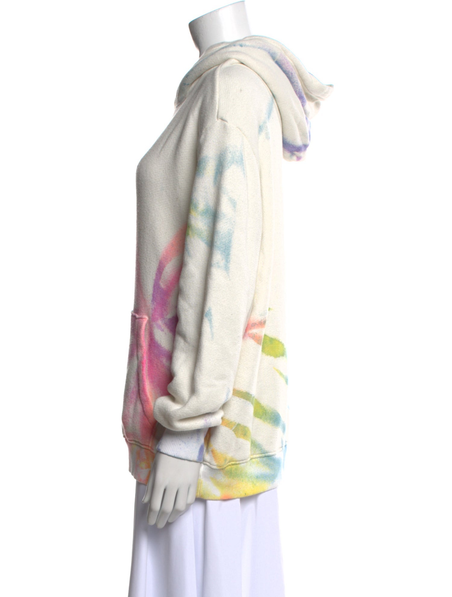 The Elder Statesman Tie-Dye Print Crew Neck Sweatshirt