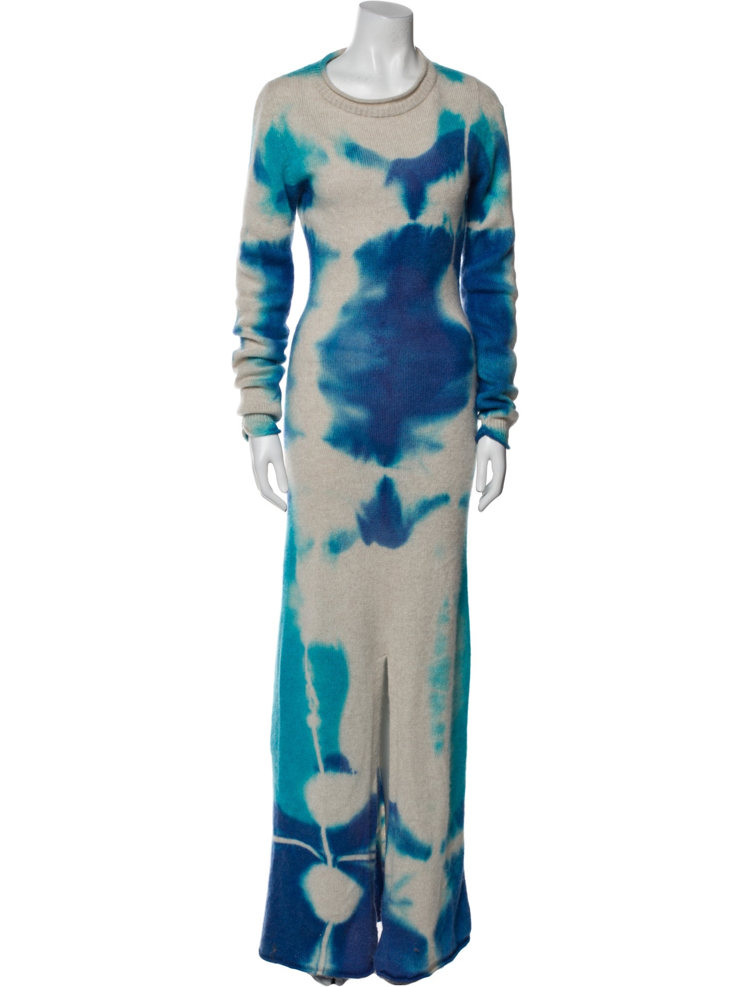 The Elder Statesman Tie-Dye Print Long Dress