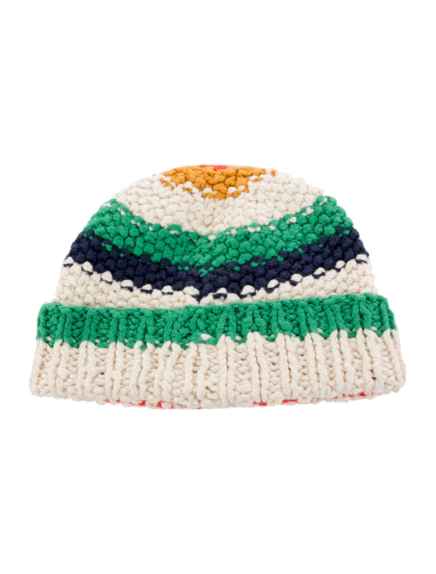 The Elder Statesman Cotton Winter Beanie