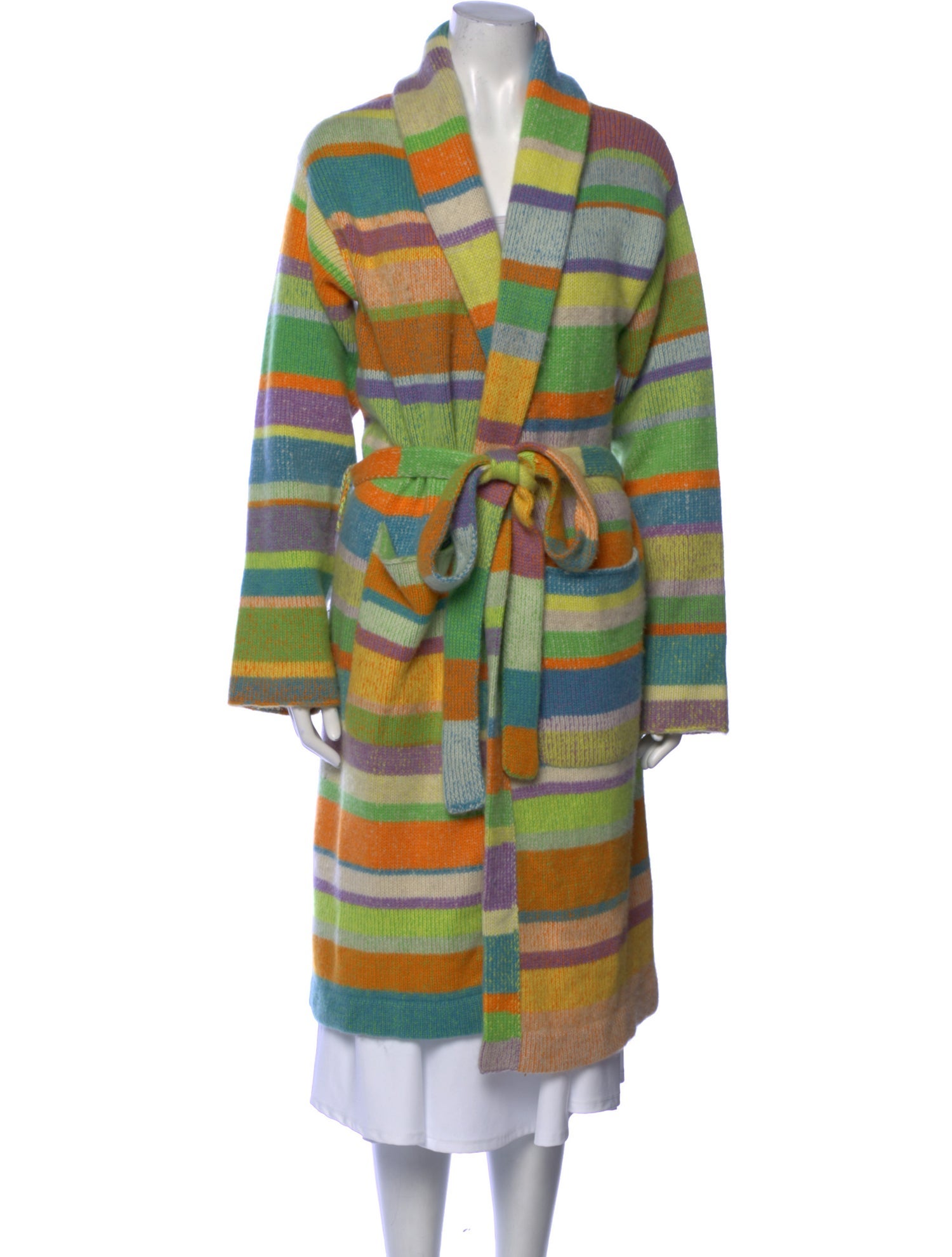 The Elder Statesman Cashmere Striped Sweater