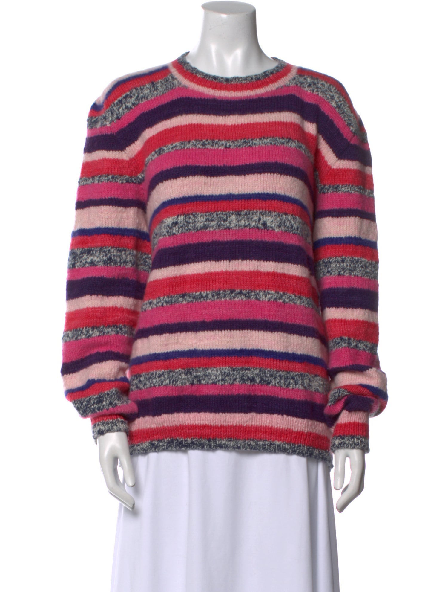 The Elder Statesman Cashmere Striped Sweater