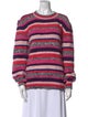 The Elder Statesman Cashmere Striped Sweater