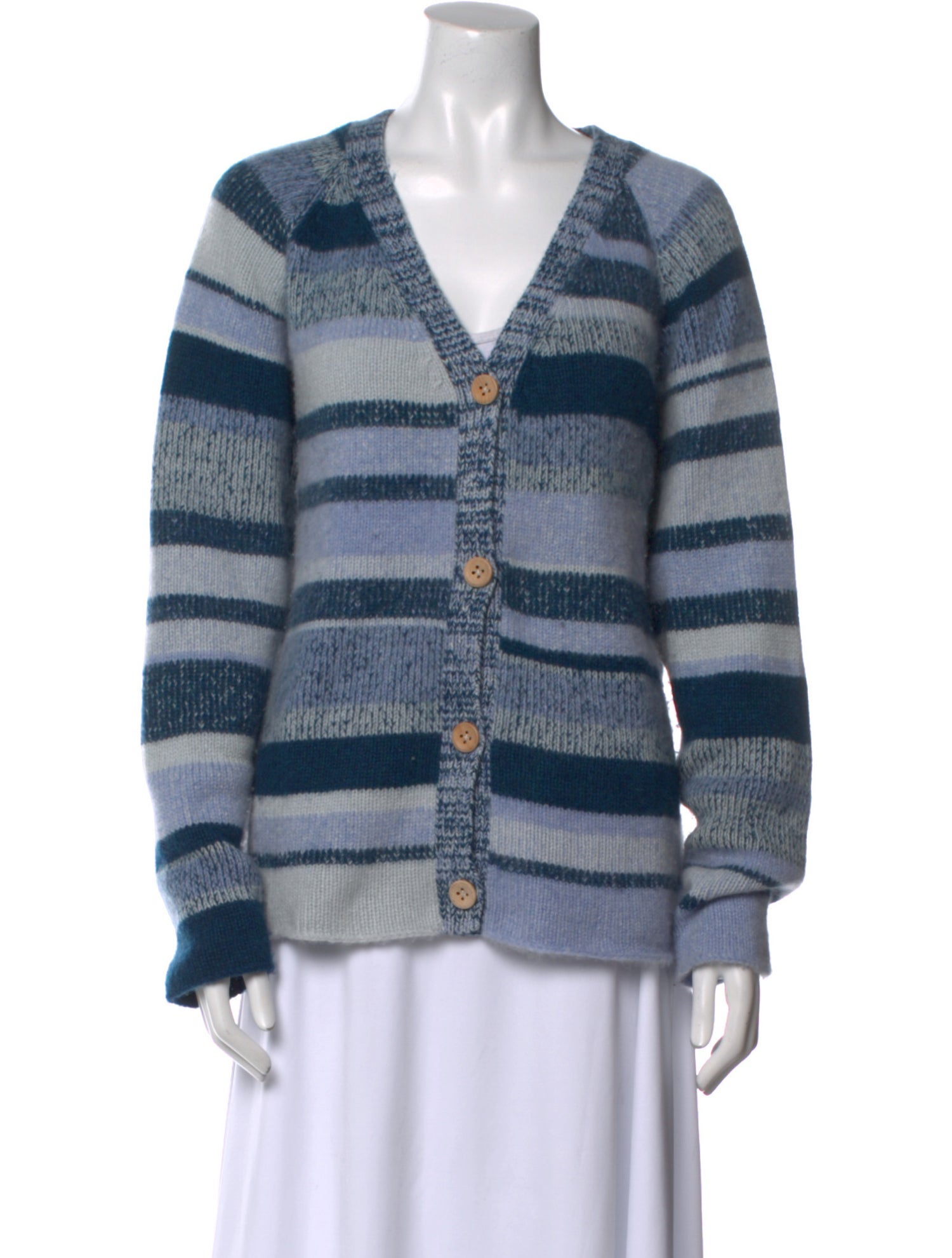 The Elder Statesman Cashmere Striped Sweater