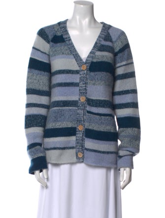 The Elder Statesman Cashmere Striped Sweater