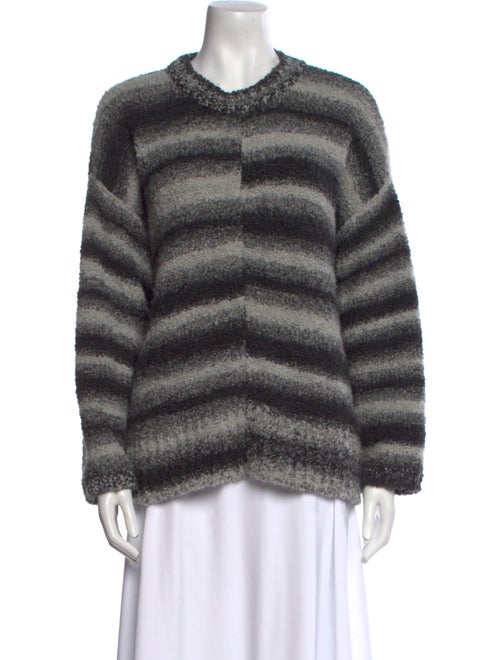 The Elder Statesman Baby Alpaca Striped Sweater