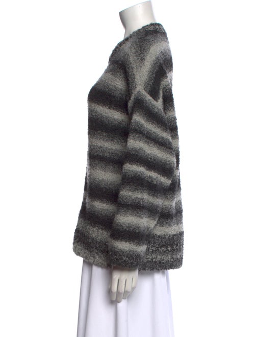 The Elder Statesman Baby Alpaca Striped Sweater