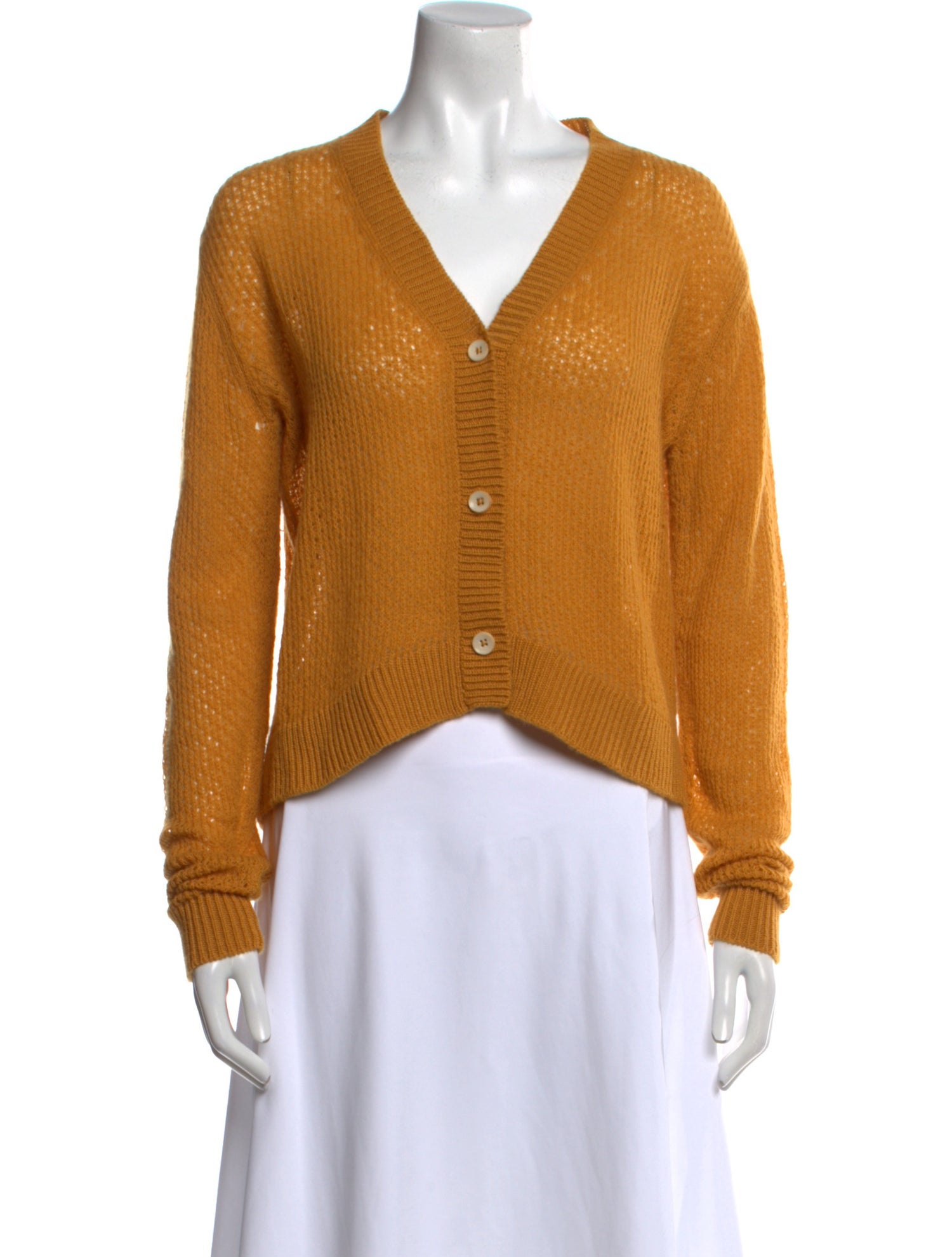 The Elder Statesman Cashmere V-Neck Sweater
